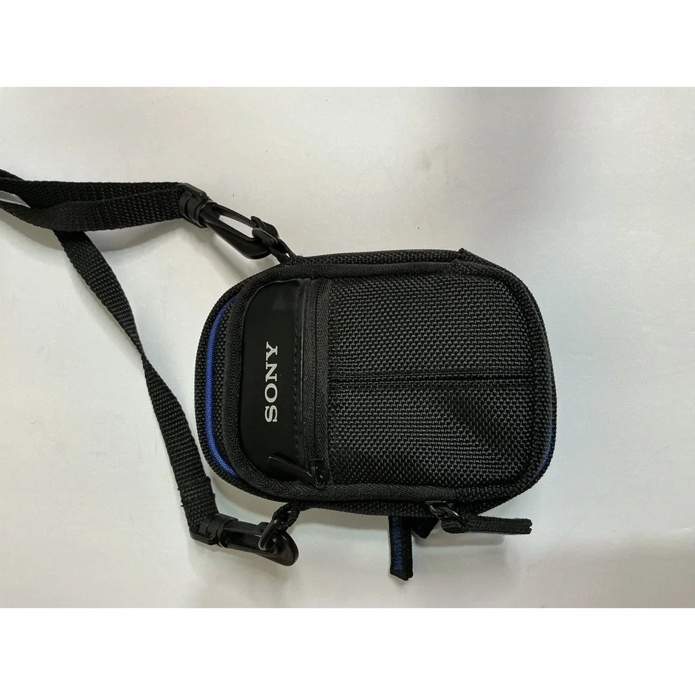 Sony LCS-CSJ Soft Camera Case Pouch Black Nylon for Cyber-shot Digital Cameras